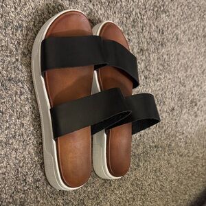 MIA Black and Brown Women's Sandals